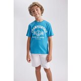 Defacto New Regular Fit Printed Short Sleeve T-Shirt | shoptok.hr