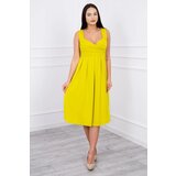 Kesi Dress with wide straps kiwi Kesi Dress with wide straps kiwi Slike