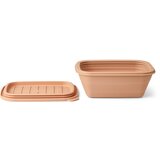 Liewood sklopiva silikonska kutija za užinu franklin tuscany rose/pale tuscany mix | shoptok.hr