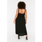 Trendyol ženska haljina Curve Black Slit | ePonuda.com