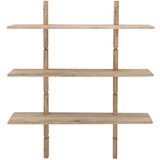 Bloomingville Zidna polica od masivnog manga u prirodnoj boji 96x110,5 cm Millian – | shoptok.hr