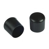 Suki čep za cijev crni D22 mm 4 kom | shoptok.hr