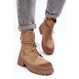 Boto Women's Beige Chunky Sole Boots Narelona | ePonuda.com