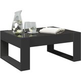  Stolić za kavu s beskonačnim LED svjetlima crni 70x53x30 cm | shoptok.hr