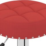  Barski stolci od tkanine 2 kom crvena boja vina | shoptok.hr
