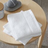 Catherine Lansfield Bele frotirne bombažne brisače v kompletu 2 ks 30x30 cm Zero Twist – | Shoptok.si