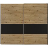 Hom`in omara z drsnimi vrati, barve hrasta | Shoptok.si