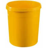 Korpa za otpatke 18l, okrugla plastična Han žuta 05KD02G | ePonuda.com