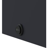  Kupaonski ormarić s ogledalom i LED svjetlom sivi 60x13x52 cm | shoptok.hr