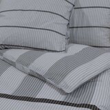 vidaXL Set posteljine za poplun sivi 140 x 200 cm pamučni | shoptok.hr