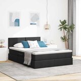  s madracem i skladištem s madracem Crna 140 x 190 cm | shoptok.hr