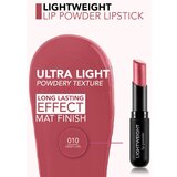 Flormar Lightweight Lip Powder Lipstick dolgoobstojna šminka z mat učinkom odtenek 010 Sweet Girl 3 g | Shoptok.si