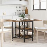  Blagovaonski stol 122 x 80 x 76 5 cm Konstruirano drvo - Dimljeni hrast | shoptok.hr