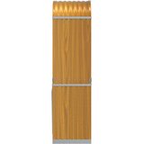  Držač za cjepanice izgledom drva 40x45x170 cm pocinčani čelik | shoptok.hr