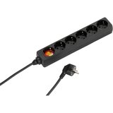 Vivanco 6er Steckdosenleiste schwarz 1,4 VIVANCO 28259 E6 S15 6x Schuko ohne Schalter Cene