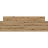 vidaXL Posteljni okvir brez vzmetnice artisian hrast 180x200 cm | Shoptok.si