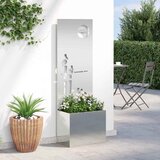  Privatnost u vrtu Srebrno 50 x 32 x 150 cm Pocinčani čelik | Eponuda.com