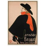  Slika - Aristide Bruant: Dans son cabaret (1 Part) Vertical 60x90 U prirodnom drvenom okviru | shoptok.hr
