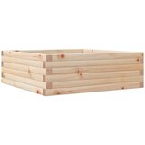 Maison Chic Vrtno cvetlično korito - Cvetlični Lonec 70x70x23 cm trdna borovina, (21789043) Cene