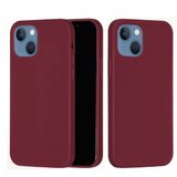 Nillkin liquid silikonski ovitek za iphone 13 6.1 - bordo rdeč | Shoptok.si