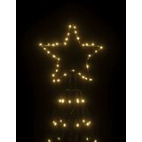 vidaXL Stožasto božićno drvce toplo bijelo 1400 LED žarulja 160x500 cm | shoptok.hr