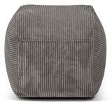 SLOWDOWN Modra vreča za sedenje iz rebrastega žameta Plus 50 Lounge – | Shoptok.si