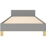 Okvir za krevet bez madraca svjetlosivi 90x190 cm od tkanine | shoptok.hr