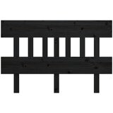  Uzglavlje za krevet crni 163,5x3x81 cm od masivne borovine | Eponuda.ba