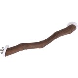 TIAKI kutna greda za sjedenje od prirodnog drva, za ptice - veličina S: D 30 x Š 2 cm | shoptok.hr