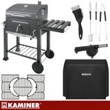 Kaminer Vrtni roštilj s poklopcem 114x67x120cm | shoptok.hr