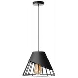 Toolight svjetiljka stropno viseće sjenilo metalno crno APP227-1CP | shoptok.hr