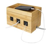 Logilink Cable box, 255x140x165 mm, bamboo, KAB0076 | ePonuda.com