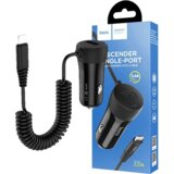 hoco. Auto punjač za Lightning kabelom, 1 x USB, 2.4 A max. - Z21A Ascender Lightning Cijene
