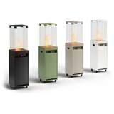 Planika Faro GAS - Spoljašnji plinski kamin 142x36 cm 8kW beo + zaštitni pokrivač | Eponuda.com