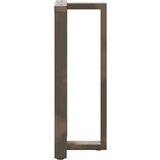  Noge barske mize T-oblike 2kosa naravno jeklo 40x35x(100-101)cm, (21828648) | Shoptok.si