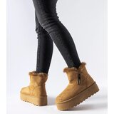 Gemre Brown platform snow boots Points | Shoptok.si