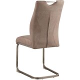 CARRYHOME nihajni stol, kovina, tekstil naravne barve, črna | Shoptok.si