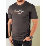 DStreet Men's T-shirt with print, dark grey | shoptok.hr