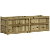 vidaXL Vrtna sadilica 150 x 50 x 50 cm od impregnirane borovine | shoptok.hr