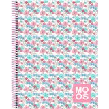  Beležnica Moos Flores Pisana A4 120 Listi u