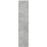 Regal za knjige boja betona 40x24x109 cm konstruirano drvo | Eponuda.com
