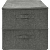 vidaXL Kutije za pohranu 2 kom od tkanine 70 x 40 x 18 cm antracit | shoptok.hr