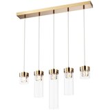 Zuma line P0389-05E-F7AC - kristalni visilica na sajli gem 5xG9/28W/230V | Eponuda.com