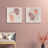 Wallity slika ASR_CNVS25-6, 50x50cm, 2 dela | ePonuda.com