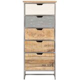 vidaXL Ladičar 45 x 30 x 105 cm od masivnog drva manga | shoptok.hr