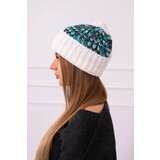 Kesi Women's cap Iris K348 white+turquoise | shoptok.hr
