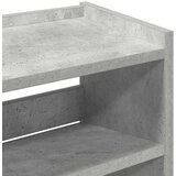  Stalak za cipele boja betona 60x25x81 cm konstruirano drvo | shoptok.hr