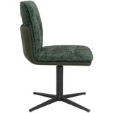 Novel stol, kovina, tekstil zelena | Shoptok.si