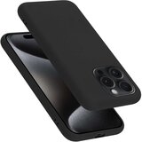 Cadorabo Ohišje je združljivo z Apple iPhone 15 PRO MAX in tekoča črna barva - Zaščitni ovitek iz prožnega silikona TPU, (20860287) Cene