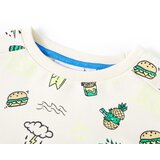  Dječja topla majica svjetlobež 116 | shoptok.hr